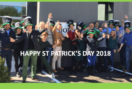 We wish you an Happy St Patrick’s Day 2018!