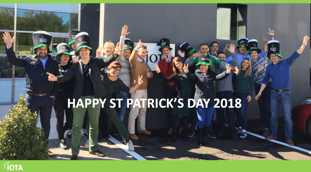 We wish you an Happy St Patrick’s Day 2018!