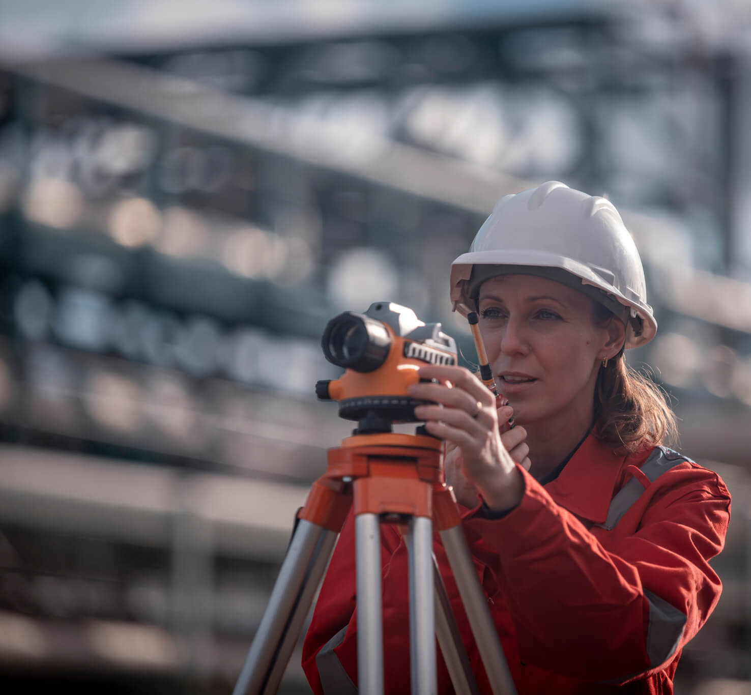 On-Site Surveying for Industrial Sites