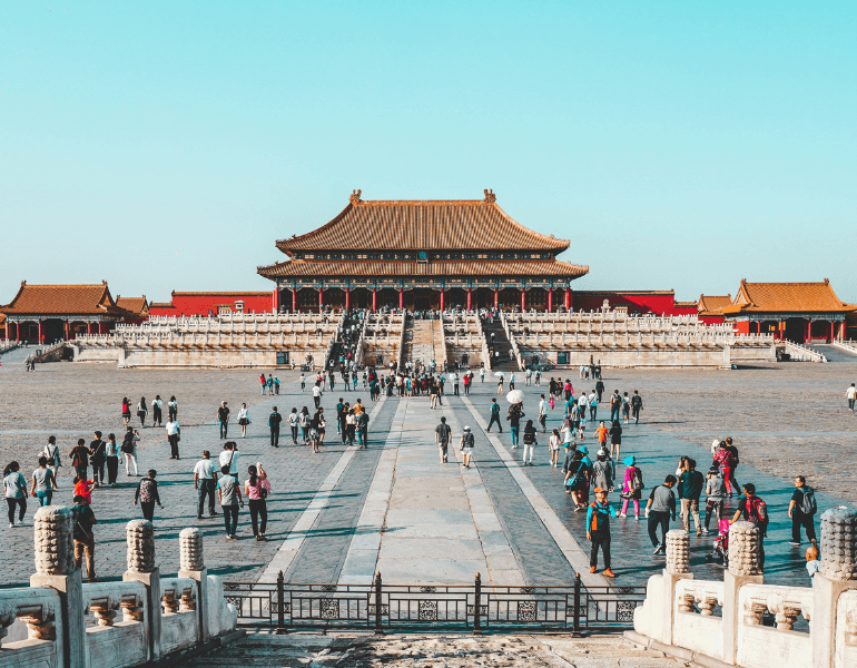 Forbidden City in Beijing, China